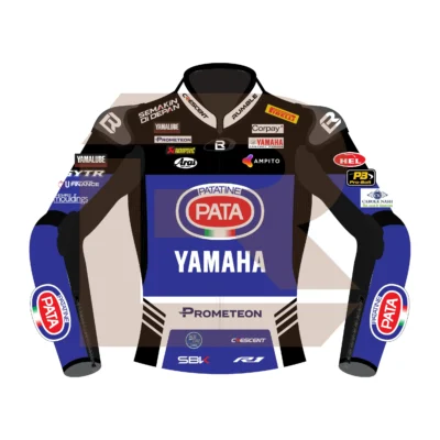 Jonathan Rea Pata Yamaha Prometeon WSBK 2024 Jacket Front Image