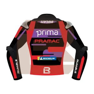 Jorge Martín Prima Pramac Racing MotoGP 2024 Jacket Back Image