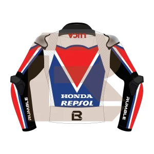 Luca Marini Repsol Honda Team MotoGP 75 British 2024 Jacket Back Image