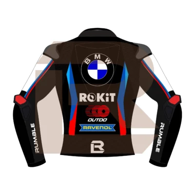 Michael van der Mark ROKiT BMW Motorrad WSBK 2025 Jacket Back Image
