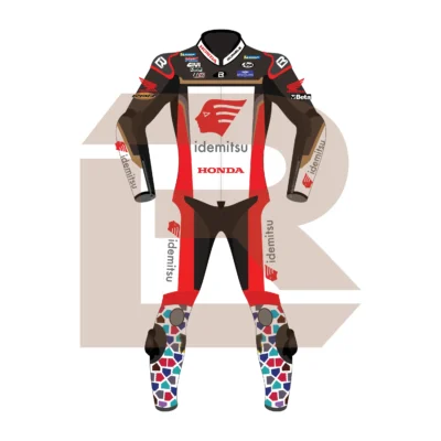 Takaaki Nakagami Idemitsu Honda LCR MotoGP 2025 Suit Front Image