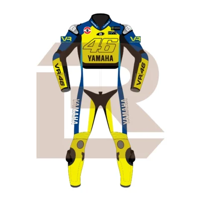Valentino Rossi Misano World Circuit MotoGP 2022 Suit Front Image