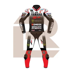 Yamaha 70th Anniversary MotoGP 2025 Suit Front Image