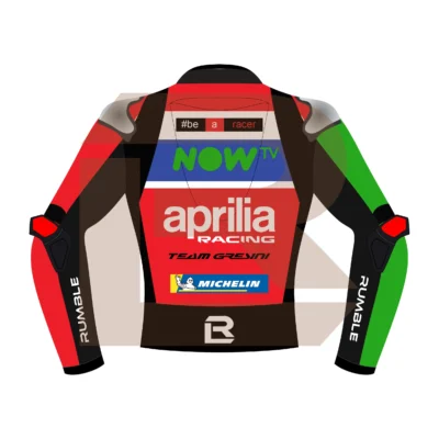 Aleix Espargaro Aprilia Racing Gresini MotoGP 2017 Jacket Back Image