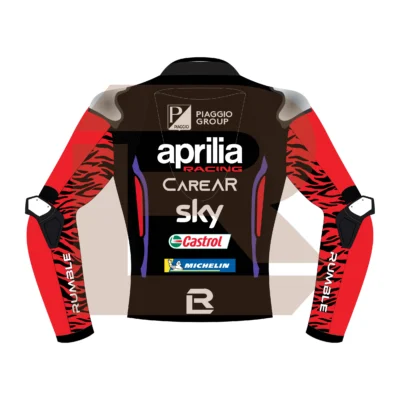 Aleix Espargaro Aprilia Racing MotoGP 2023 Jacket Back Image
