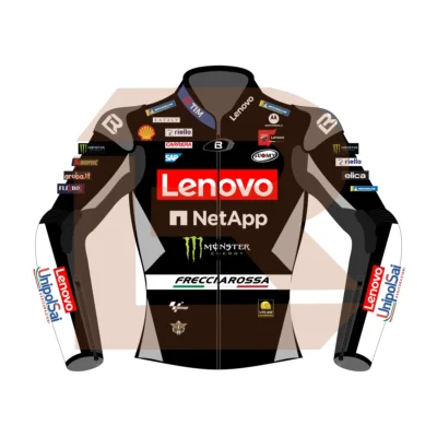 Francesco Bagnaia Winter Test Ducati Lenovo MotoGP 2025 Jacket Front Image