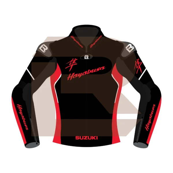 Red Master Riding Jacket Hayabusa Red Leather Riding Jacket • Rumble Leathers