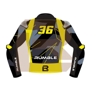 Joan Mir Winter Test Team Suzuki Ecstar MotoGP 2022 Jacket Back Image