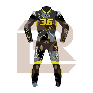 Joan Mir Winter Test Team Suzuki Ecstar MotoGP 2022 Suit Front Image