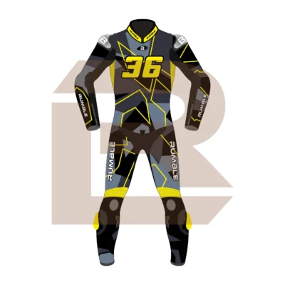 Joan Mir Winter Test Team Suzuki Ecstar MotoGP 2022 Suit Front Image