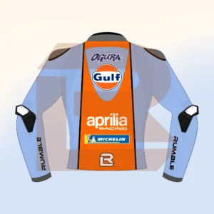 Ai Ogura Gulf Aprilia Racing MotoGP 2026 Jacket Back Image