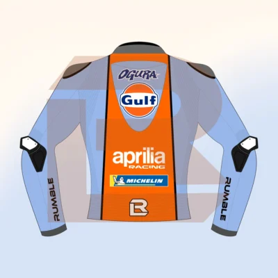 Ai Ogura Gulf Aprilia Racing MotoGP 2026 Jacket Back Image