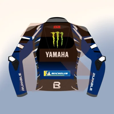 Fabio Quartararo Monster Energy Yamaha MotoGP 2026 Jacket Back Image