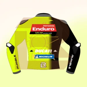 Franco Morbidelli Pertamina Enduro VR46 MotoGP 2026 Jacket Back Image