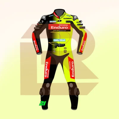 Franco Morbidelli Pertamina Enduro VR46 MotoGP 2026 Suit Front Image