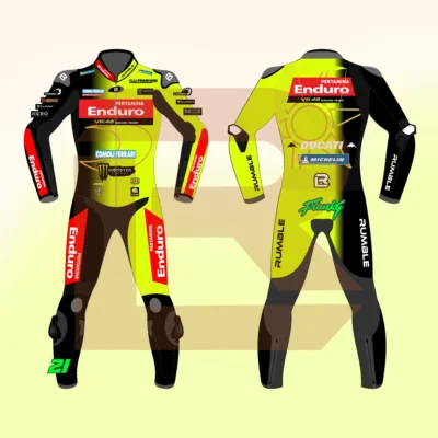 Franco Morbidelli Pertamina Enduro VR46 MotoGP 2026 Suit Main Image