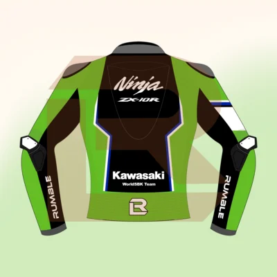 Garrett Gerloff Kawasaki WorldSBK 2026 Jacket Back Image