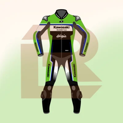 Garrett Gerloff Kawasaki WorldSBK 2026 Suit Front Image