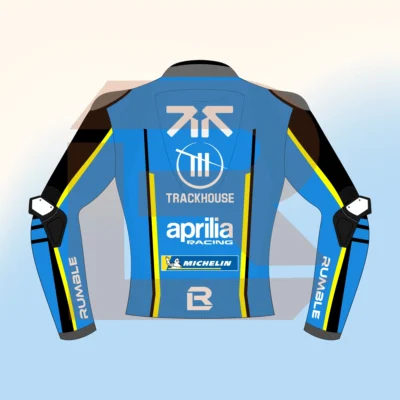 Raúl Fernández Trackhouse Aprilia MotoGP 2026 Jacket Back Image