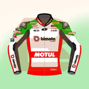 Alex Lowes Bimota by Kawasaki Racing WSBK 2026 Jacket Front Image