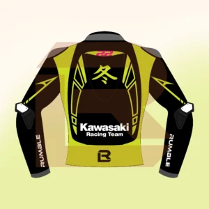 Alex Lowes Winter Test Kawasaki Racing Team WSBK 2024 Jacket Back Image