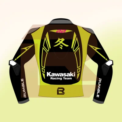 Alex Lowes Winter Test Kawasaki Racing Team WSBK 2024 Jacket Back Image