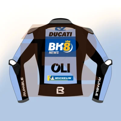 Álex Márquez BK8 Gresini Racing MotoGP 2026 Jacket Back Image
