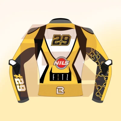 Andrea Iannone Ducati Team GoEleven WSBK 2024 Jacket Back Image