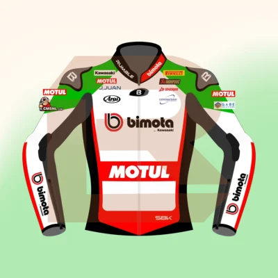 Axel Bassani Bimota by Kawasaki Racing WSBK 2026 Jacket Front Image