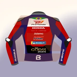 Diogo Moreira Pro Honda LCR MotoGP 2026 Jacket Back Image