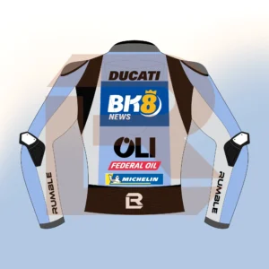 Fermín Aldeguer BK8 Gresini Racing MotoGP 2026 Jacket Back Image