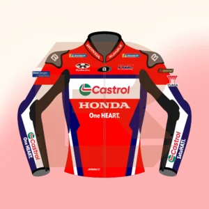 Joan Mir Honda HRC Castrol MotoGP 2026 Jacket Front Image