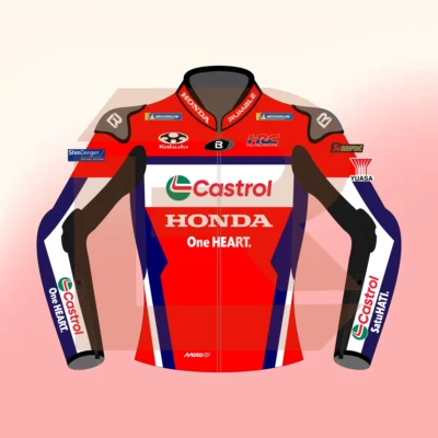 Joan Mir Honda HRC Castrol MotoGP 2026 Jacket Front Image