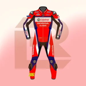 Joan Mir Honda HRC Castrol MotoGP 2026 Suit Front Image