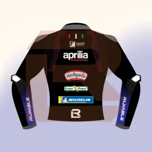 Jorge Martín Aprilia Racing MotoGP 2026 Jacket Back Image