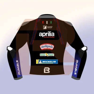 Jorge Martín Aprilia Racing MotoGP 2026 Jacket Back Image