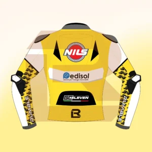 Lorenzo Baldassarri Ducati PATA GoEleven WSBK 2026 Jacket Back Image