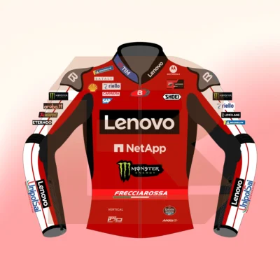 Marc Márquez Ducati Lenovo Team MotoGP 2026 Jacket Front Image