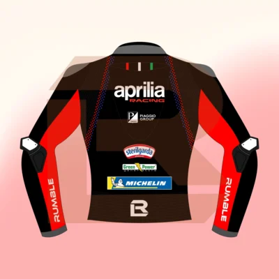 Marco Bezzecchi Aprilia Racing MotoGP 2026 Jacket Back Image