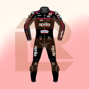 Marco Bezzecchi Aprilia Racing MotoGP 2026 Suit Front Image