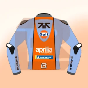 Raúl Fernández Gulf Aprilia Trackhouse MotoGP 2026 Jacket Back Image
