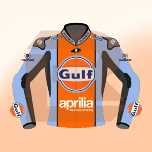 Raúl Fernández Gulf Aprilia Trackhouse MotoGP 2026 Jacket Front Image