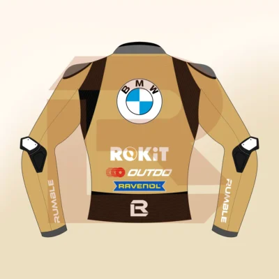 Toprak Razgatlıoğlu Winter Test ROKiT BMW Motorrad WSBK 2024 Jacket Back Image