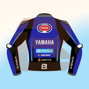 Xavi Vierge PATA Maxus Yamaha WSBK 2026 Jacket Back Image
