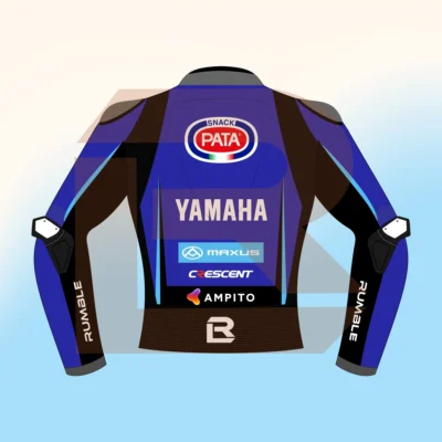 Xavi Vierge PATA Maxus Yamaha WSBK 2026 Jacket Back Image