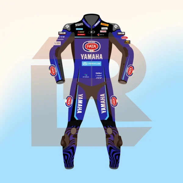 Xavi Vierge PATA Maxus Yamaha WSBK 2026 Suit • Rumble Leathers