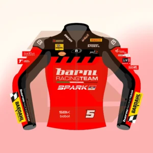 Yari Montella Ducati Barni Spark Racing WSBK 2026 Jacket Front Image