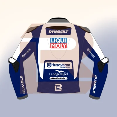 Collin Veijer Husqvarna Factory Racing Moto3 2024 Jacket Back Image