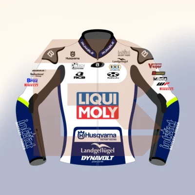 Collin Veijer Husqvarna Factory Racing Moto3 2024 Jacket Front Image