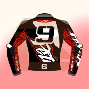Danilo Petrucci Winter Test Ducati Barni Spark Racing WSBK 2025 Jacket Back Image